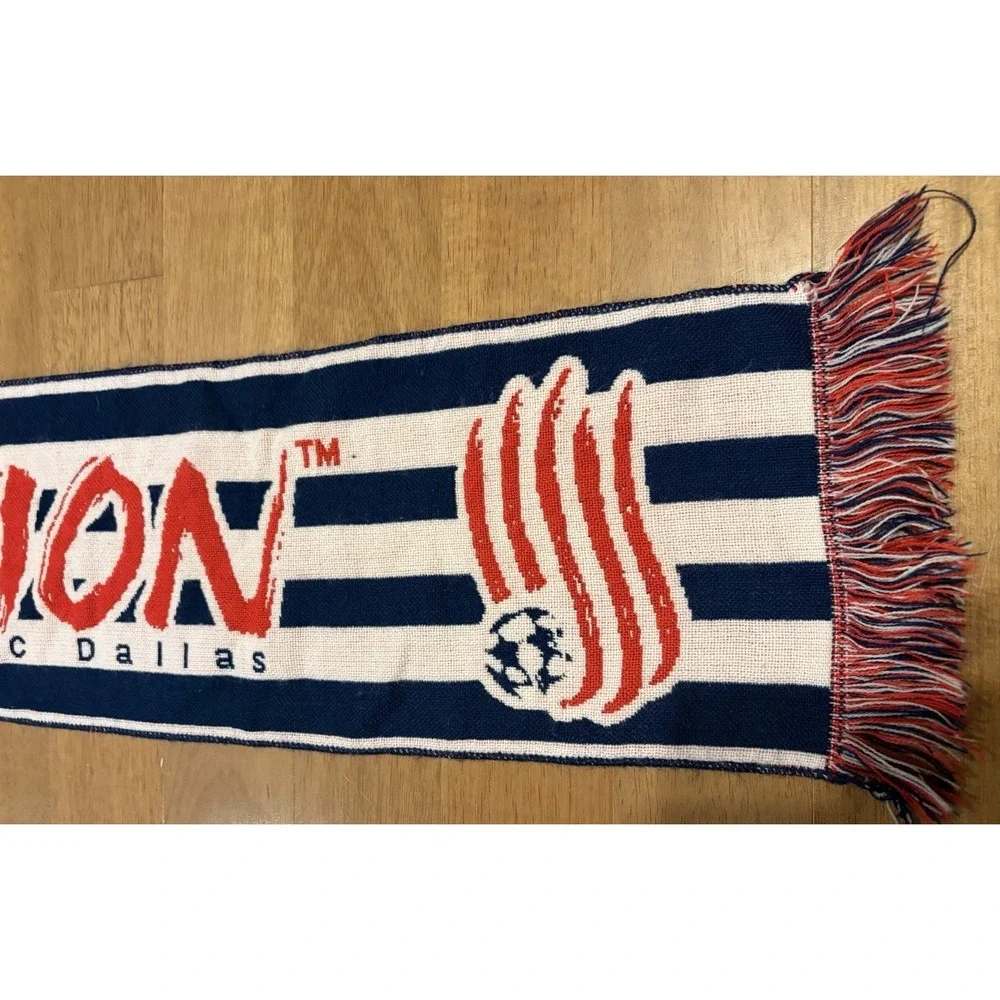 New England Revolution Soccer Scarf First Kick 2009 Rare Nice